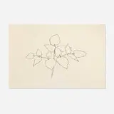Woodland Plant by Ellsworth Kelly, 1979, lithograph on Arches, sold May 2025