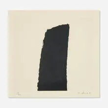 Richard Serra, Heimaey II, 1991, etching on Fabriano Murillo