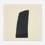 Richard Serra, Heimaey II, 1991, etching on Fabriano Murillo