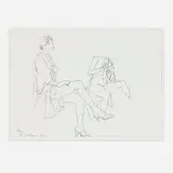 Robert Graham, Mirror Drawings, 1997, lithograph on BFK Rives