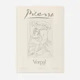 Vorpal Gallery exhibition poster by Pablo Picasso, 1980, offset lithograph, sold May 2025