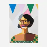 Derrick Adams, Party Guest 2 (from the We Came to Party and Plan series)