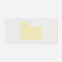 Untitled (from A Book of Silk Screen Prints—Multiple Panel Paintings portfolio) by Robert Mangold, 1992, screenprint in colors, sold May 2025