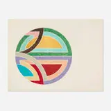 Frank Stella, Sinjerli Variation I, 1977, offset lithograph and screenprint in colors on Arches Cover