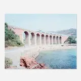 Massimo Vitali, Antheor Viaduct (from the Landscape with Figures portfolio), 2006, offset lithograph in colors