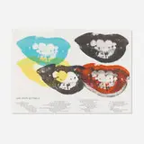 Andy Warhol, Marilyn Monroe I Love Your Kiss Forever Forever (from the One Cent Life portfolio), 1964, offset lithograph in colors