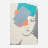 Paloma Picasso (from the America's Hommage á Picasso portfolio) by Andy Warhol, 1975, screenprint in colors on Arches, sold May 2025