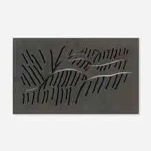 Arturo Herrera, Brinco, 2007, untreated, watercut steel