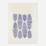 Nancy Friedemann-Sánchez, Reticula bizantina, 2002, monotype