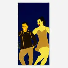 Maripaz Jaramillo, Lambada, 2007, acrylic on canvas