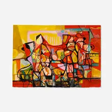 Roberto Burle Marx, Geométrico, 1988, gouache on paper