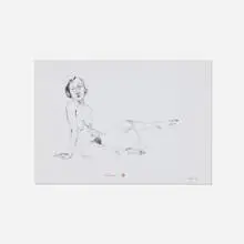 Antonio Obá, Eva, 2015, graphite on paper