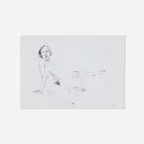 Antonio Obá, Eva, 2015, graphite on paper
