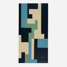José Mijares, Untitled, c. 1950, mixed media on panel