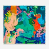 Irving Marcus, Untitled, 1986, oil pastel on paper