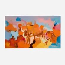 Ralph Rosenborg, Windsor England, 1966-67, oil on canvas