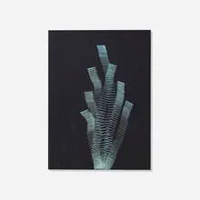 Oskar Fischinger, Weaving, c. 1963, oil on board