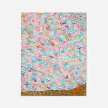 Max Hooper Schneider, Larvae Burst, 2010, marker and ink on paper