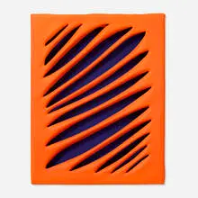 Samantha Thomas, Blood Orange, 2017, acrylic on canvas