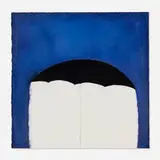 Donald Sultan, Umbrella, 1980, gouache and pencil on paper
