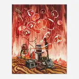 Nathan Redwood, Carried Away, 2008, acrylic on canvas