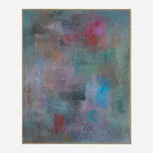 Robert Natkin, Untitled (from the Intimate Lighting series), 1979, acrylic on canvas