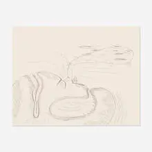 Carroll Dunham, Untitled, 1991, pencil on paper