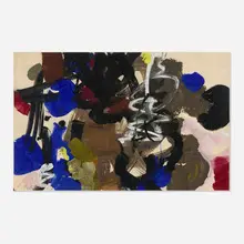 Jean Miotte, Untitled, 1955, gouache on paper