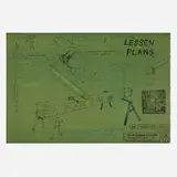 William T. Wiley, Lesson Plans (seventy-four works), 1973, lithograph in colors