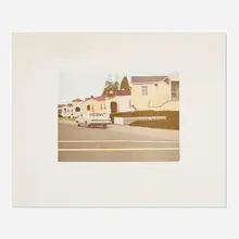 Robert Bechtle, '64 Chrysler, 1971, lithograph in colors