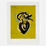 Melvin Edwards, Premonitions, 2007, screenprint in colors on Arches