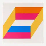 Charles Hinman, Untitled (from the On the Bowery portfolio), 1971, screenprint in colors