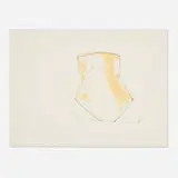 Joel Shapiro, Untitled (Naples Yellow)