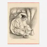 Raúl Anguiano, La afarera Maya