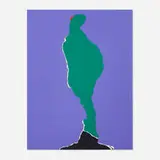 Emerson Woelffer, Figure (Purple)