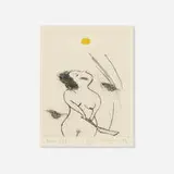 Mayumi Oda, Fried Egg, etching in colors