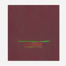 Theodoros Stamos, Infinity Field (from the Lefkada Series A), screenprint in colors