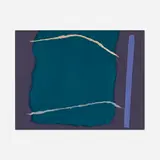 Theodoros Stamos, Untitled (from the Infinity Field, Lefkada Series), 1979, screenprint in colors