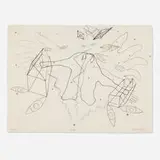 James Surls, Building, 1999, lithograph in colors