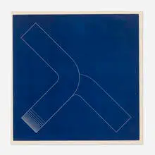 Tony DeLap, Triple Trouble, 1967, screenprint in colors
