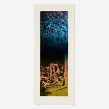 Robert Morris, Untitled, 1987, screenprint in colors on Arches