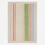 Gene Davis, Royal Curtain, 1980, screenprint in colors on Arches