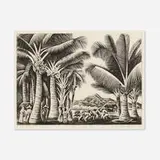Howard Cook, Coconut Grove (Coconut Palms)