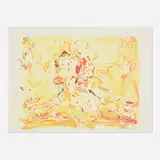 Cecily Brown, American Dance Festival poster, 2001, screenprint in colors