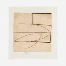 Victor Pasmore, By What Geometry Must We Construct the Physical World?, 1974, etching and aquatint