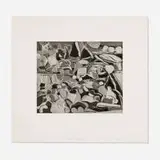 Ruth Fine, Landscape I, 1988, etching