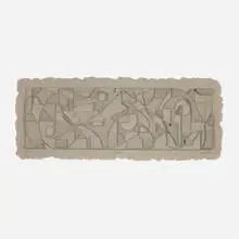 Robert Sanabria, Stele I, 1979, cast paper