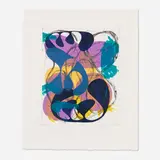 Charles Arnoldi, Venice #11, 1997, lithograph in colors on BFK Rives
