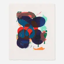 Charles Arnoldi, Venice #8, 1997, lithograph in colors on BFK Rives