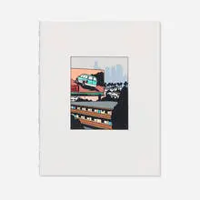 Ken Price, Untitled (from the Heat Wave portfolio), 1998, screenprint in colors on Arches